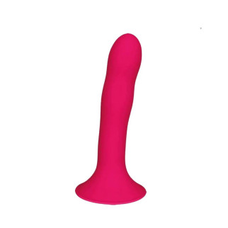 Дилдо з присоскою Adrien Lastic Hitsens 4 Pink, відмінно для страпона, діаметр 3,7см, довжина 17,8см - Інтернет-магазин спільних покупок ToGether