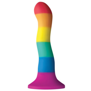 Фалоімітатор силікон NS Novelties COLOURS PRIDE EDITION 6INCH DILDO - Інтернет-магазин спільних покупок ToGether