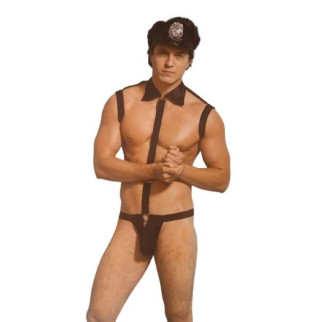 Чоловічий ігровий костюм поліцейського 2 предмети L/XL чорний Sunspice - Інтернет-магазин спільних покупок ToGether