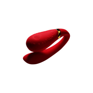 Смартвібратор для пар Zalo — Fanfan Bright Red - Інтернет-магазин спільних покупок ToGether