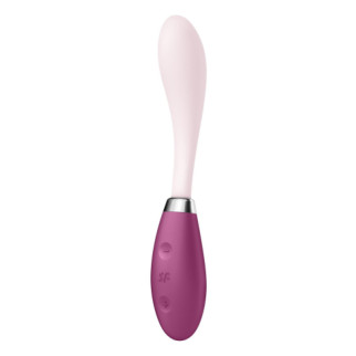 Вібратор Satisfyer G-Spot Flex 3 Red, гнучкий стовбур із фіксацією положення - Інтернет-магазин спільних покупок ToGether