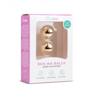 Вагінальні кульки Gold ben wa balls, 22 мм - Інтернет-магазин спільних покупок ToGether