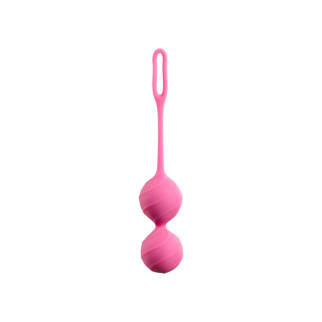 Вагінальні кульки рельєфні Honeybuns Pretty Violet Miss V, Рожеві - Інтернет-магазин спільних покупок ToGether