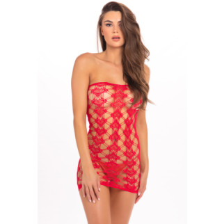 Сукня у велику сітку QUEEN OF HEARTS TUBE DRESS RED, OS - Інтернет-магазин спільних покупок ToGether
