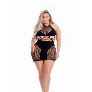 Сукня з відкритою спиною GIRL GONE BAD DRESS BLACK, PLUS SIZE - Інтернет-магазин спільних покупок ToGether