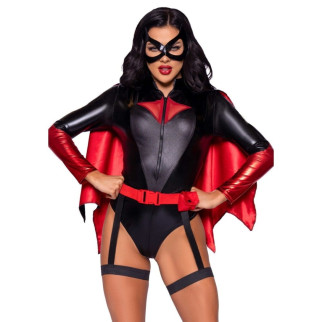 Сексуальний костюм Leg Avenue Bat Woman, M, з 4 предметів, чорно-червоний, чорно-червоний - Інтернет-магазин спільних покупок ToGether