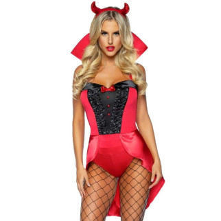 Сексуальний костюм демониці Leg Avenue, M, 4 предмети, червоний - Інтернет-магазин спільних покупок ToGether