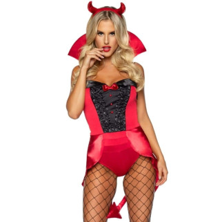Сексуальний костюм демониці Leg Avenue, S, 4 предмети, червоний - Інтернет-магазин спільних покупок ToGether