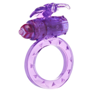 Ерекційне кільце з вібрацією Toy Joy, фіолетове - Інтернет-магазин спільних покупок ToGether