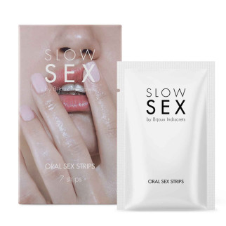 Смужки для орального сексу Bijoux Indiscrets Slow Sex Oral sex strips - Інтернет-магазин спільних покупок ToGether