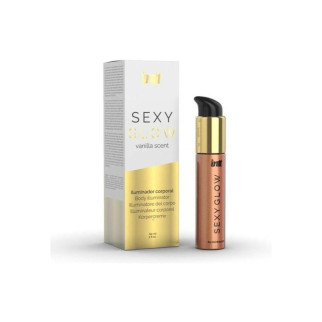 Крем шимер для тіла з ароматом ванілі INTT Sexy Glow - Інтернет-магазин спільних покупок ToGether