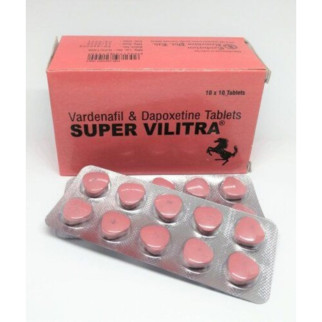 Таблетки Віагра Super Vilitra плавтина 10 шт Левітра + Дапоксетін - Інтернет-магазин спільних покупок ToGether