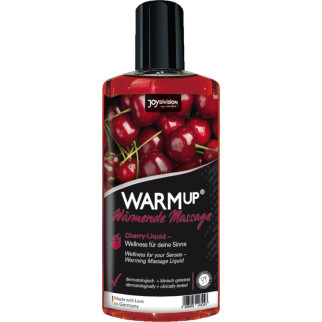 Їстівна розігрівальна масажна олія Joy Division WARMup Cherry, що розігріває, 150 мл - Інтернет-магазин спільних покупок ToGether
