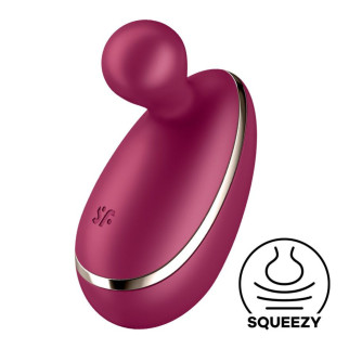 Вібратор для зовнішньої стимуляції Satisfyer Spot On 1 Berry, гнучкий відросток - Інтернет-магазин спільних покупок ToGether