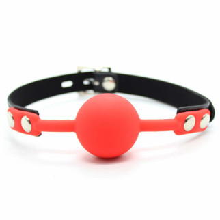 Кляп силіконовий Silicone ball gag red - Інтернет-магазин спільних покупок ToGether