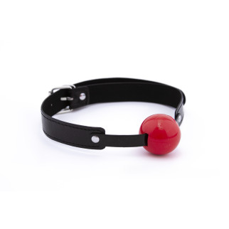 Кляп DS Fetish Ball gag black/red - Інтернет-магазин спільних покупок ToGether