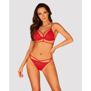 Сексуальний комплект Obsessive Diyosa set 2-pcs red XS/S - Інтернет-магазин спільних покупок ToGether