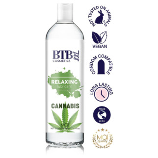 Змазка на гібридній основі BTB Relaxing Lubricant Cannabis (250 мл) - Інтернет-магазин спільних покупок ToGether