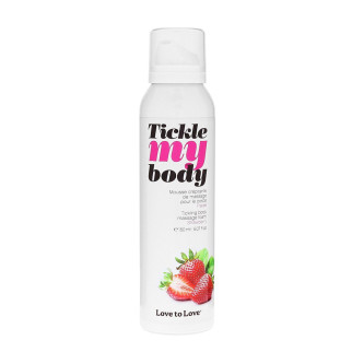 Масажна піна Love To Love TICKLE MY BODY Strawberry (150 мл) зволожувальна - Інтернет-магазин спільних покупок ToGether