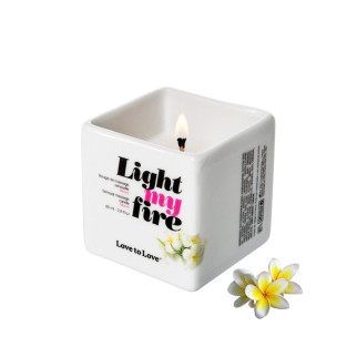 Масажна свічка Love To Love LIGHT MY FIRE Monoi (80 мл) без парабенів і консервантів - Інтернет-магазин спільних покупок ToGether