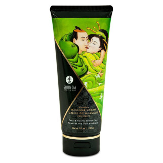 Їстівний масажний крем Shunga Kissable Massage Cream – Pear & Exotic Green Tea (200 мл) - Інтернет-магазин спільних покупок ToGether