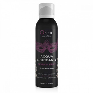 Шипуча зволожувальна пінка для масажу Acqua Crocante, 150 мл. аромат: маракуйя ORGIE - Інтернет-магазин спільних покупок ToGether