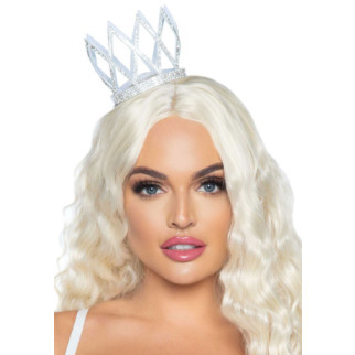 Корона зі стразами Leg Avenue Faux rhinestone die cut crown, з резиночками для кріплення - Інтернет-магазин спільних покупок ToGether