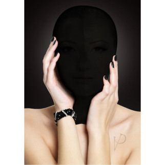 БДСМ маска на всю голову Ouch!, на блискавці, чорна, One Size - Інтернет-магазин спільних покупок ToGether