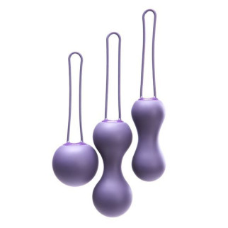 Набір вагінальних кульок Je Joue - Ami Purple, діаметр 3,8-3,3-2,7см, вага 54-71-100гр - Інтернет-магазин спільних покупок ToGether