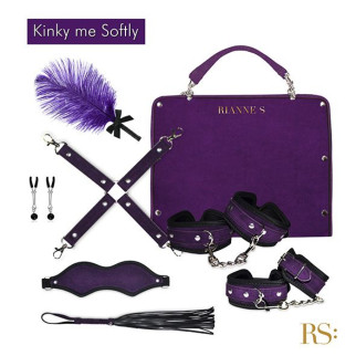 Подарунковий набір для BDSM RIANNE S — Kinky Me Softly Purple: 8 предметів для задоволення - Інтернет-магазин спільних покупок ToGether