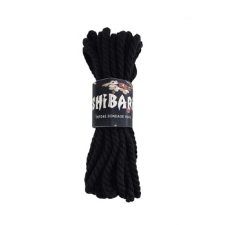 Бавовняна мотузка для шібарі Feral Feelings Shibari Rope, 8 м чорна - Інтернет-магазин спільних покупок ToGether