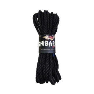 Джутова мотузка для шібарі Feral Feelings Shibari Rope, 8 м чорна - Інтернет-магазин спільних покупок ToGether