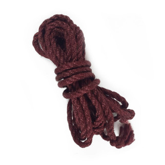 Джутова мотузка BDSM 8 метрів, 6 мм, колір бургунд - Інтернет-магазин спільних покупок ToGether