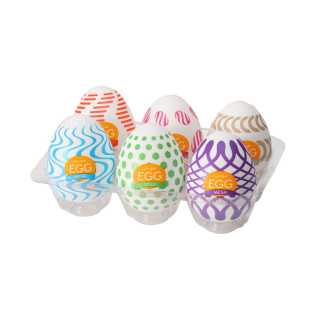 Набір мастурбаторів-яєць Tenga Egg Wonder Pack (6 яєць) - Інтернет-магазин спільних покупок ToGether