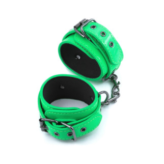 Наручники NS Novelties ELECTRA ANKLE CUFFS GREEN - Інтернет-магазин спільних покупок ToGether