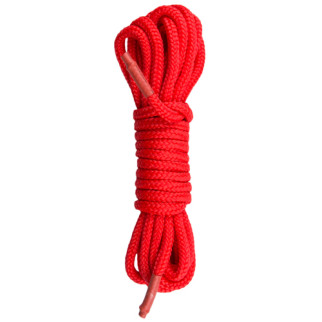 ET247RED Бондажна мотузка Easytoys, нейлонова, червона, 5 м - Інтернет-магазин спільних покупок ToGether