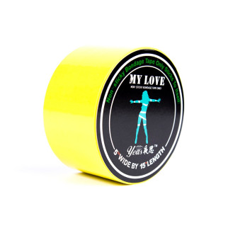 Стрічка бондажна жовта 15 м My Love - Інтернет-магазин спільних покупок ToGether