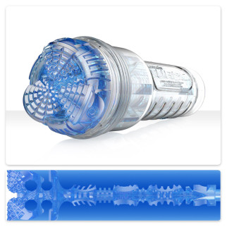 Мастурбатор Fleshlight Turbo Core Blue Ice, оральний секс (глибоке горло) - Інтернет-магазин спільних покупок ToGether