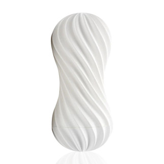 Мастурбатор Tenga Flex Silky White зі змінною інтенсивністю, можна скручувати - Інтернет-магазин спільних покупок ToGether