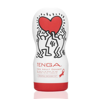 Мастурбатор Tenga Keith Haring Deep Throat Cup (глибоке горло) з вакуумною стимуляцією - Інтернет-магазин спільних покупок ToGether