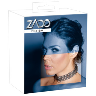 Чорний шкіряний нашийник Zado - Інтернет-магазин спільних покупок ToGether