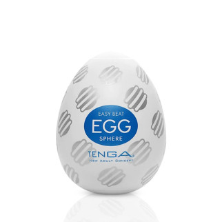Мастурбатор-яйце Tenga Egg Sphere з багаторівневим рельєфом - Інтернет-магазин спільних покупок ToGether