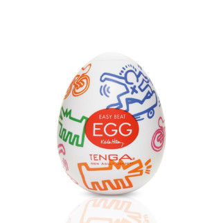 Мастурбатор-яйце Tenga Keith Haring Egg Street - Інтернет-магазин спільних покупок ToGether