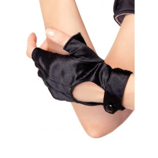 Рукавички без пальців чорні Leg Avenue Fingerless Motercycle Gloves O/S - Інтернет-магазин спільних покупок ToGether