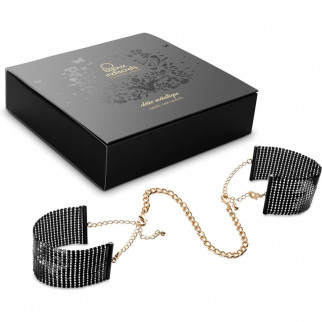 Браслети-наручники DESIR METALLIQUE чорні Bijoux Indiscrets - Інтернет-магазин спільних покупок ToGether