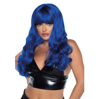 Хвиляста перука Leg Avenue Misfit Long Wavy Wig Blue, довга, реалістичний вигляд, 61 см - Інтернет-магазин спільних покупок ToGether