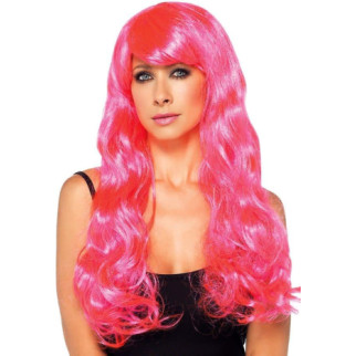 Довга хвиляста перука Neon Pink Starbrigh Leg Avenue 60см - Інтернет-магазин спільних покупок ToGether