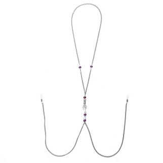 Прикраса для сосків Art of Sex - Nipple Clamps Arrow, колір фіолетовий - Інтернет-магазин спільних покупок ToGether