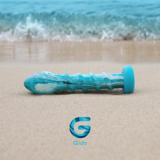 Анальна пробка Gildo - Ocean Wave Glass Dildo - Інтернет-магазин спільних покупок ToGether