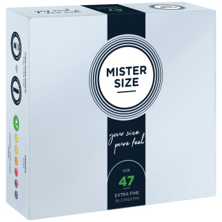 Презервативи Mister Size - pure feel - 47 (36 condoms), товщина 0,05 мм - Інтернет-магазин спільних покупок ToGether